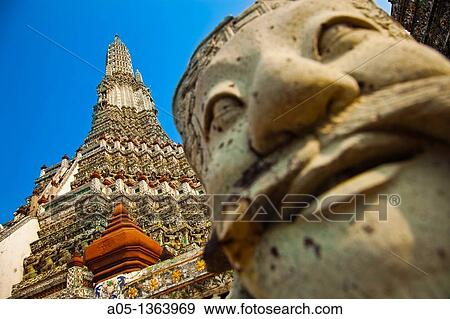 Wat Arun, The Temple of the Dawn, from Mae Nam Chao Phraya River Bangkok, Thailand, Southeast Asia, Asia. View Large Photo Image Stock Photo - Wat Arun, The Temple of the Dawn, from Mae Nam Chao Phraya River Bangkok, Thailand, Southeast Asia, Asia.. Fotosearch