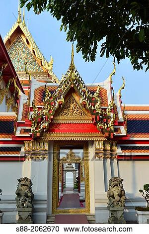Wat pho temple which is one of the biggest temple situate next block to Royal Palace in Bangkok. It is famous for this huge reclining Buddha. View Large Photo Image Stock Image - Wat pho temple which is one of the biggest temple situate next block to Royal Palace in Bangkok. It is famous for this huge reclining Buddha.. Fotosearch