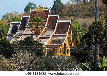 Wat Xieng Thong. Luang Prabang. Laos. View Large Photo Image Stock Image - Wat Xieng Thong. Luang Prabang. Laos.. Fotosearch