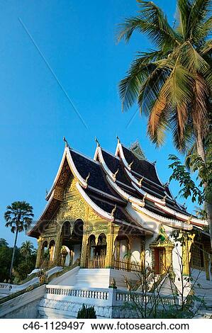 Stock Photo - Wat Xieng Thong. Luang Prabang. Laos.. Fotosearch