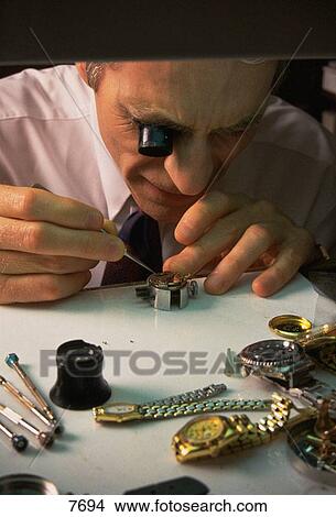Picture - Watchmaker. Fotosearch