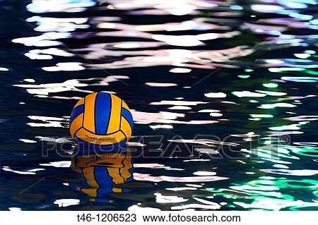 Watepolo Ball View Large Photo Image Stock Image - Watepolo Ball. Fotosearch
