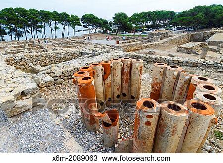 Water filter. Ampurias ruins. Costa Brava, Gerona. Catalonia, Spain, Europe. View Large Photo Image Stock Image - Water filter. Ampurias ruins. Costa Brava, Gerona. Catalonia, Spain, Europe.. Fotosearch