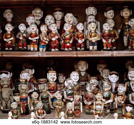 Water puppets in Hanoi in Vietnam View Large Photo Image Stock Image - Water puppets in Hanoi in Vietnam. Fotosearch