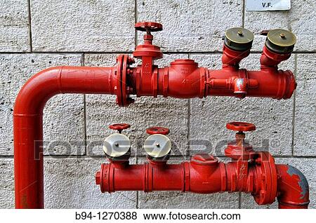 Stock Photo - Water supply. Roma Termini, railway station. Rome, Italy.. Fotosearch