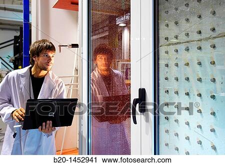 Water tightness test on aluminum window, material homologation, Technology Research Center, Tecnalia Construction, CIDEMCO-Tecnalia Research & Innovation, development of new products and innovative solutions through research and innovation View Large Photo Image Stock Image - Water tightness test on aluminum window, material homologation, Technology Research Center, Tecnalia Construction, CIDEMCO-Tecnalia Research & Innovation, development of new products and innovative solutions through research and innovation. Fotosearch