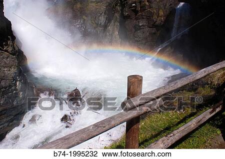 waterfall, lillaz, cogne, val of aosta, italy. View Large Photo Image Stock Image - waterfall, lillaz, cogne, val of aosta, italy.. Fotosearch