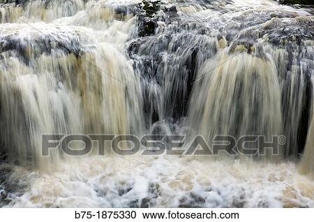 Stock Image - waterfall, natural element. Fotosearch