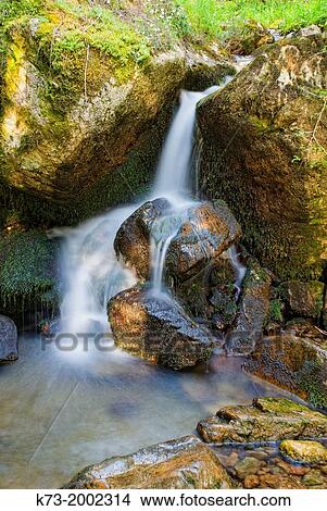 Waterfall. Puente Ra Stream. Sierra Cebollera Natural Park. Villoslada de Cameros. Logroo Province. La Rioja. Spain. View Large Photo Image Picture - Waterfall. Puente Ra Stream. Sierra Cebollera Natural Park. Villoslada de Cameros. Logroo Province. La Rioja. Spain.. Fotosearch