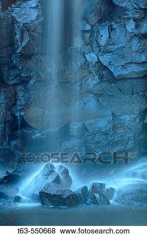 Waterfall View Large Photo Image Stock Photo - Waterfall. Fotosearch