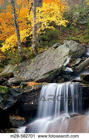 Waterfalls near Smugglers Notch in the Green Mountains of Vermont, USA View Large Photo Image Stock Image - Waterfalls near Smugglers Notch in the Green Mountains of Vermont, USA. Fotosearch