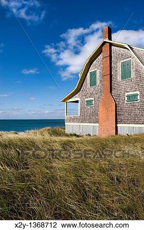 Waterfront beach cottage, Truro, Cape Cod, MA, Massachusetts, USA View Large Photo Image Stock Image - Waterfront beach cottage, Truro, Cape Cod, MA, Massachusetts, USA. Fotosearch