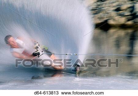 Waterskiing, Columbia River, Washington, USA View Large Photo Image Stock Image - Waterskiing, Columbia River, Washington, USA. Fotosearch