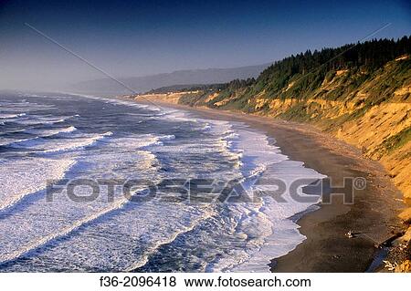 Waves at sunset along Agate Beach, Patricks Point State Park, Trinidad, Humboldt County, CALIFORNIA. View Large Photo Image Stock Photo - Waves at sunset along Agate Beach, Patricks Point State Park, Trinidad, Humboldt County, CALIFORNIA.. Fotosearch