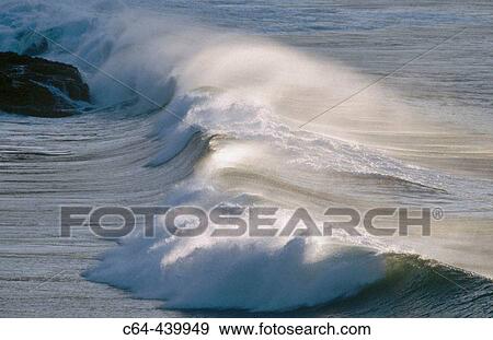 Waves. Bay of Biscay. Urdaibai estuary. Vizcaya. Spain View Large Photo Image Stock Photo - Waves. Bay of Biscay. Urdaibai estuary. Vizcaya. Spain. Fotosearch