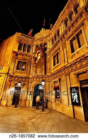 Wax Museum Old building Banca de Credito y Docks XIXth century By Elies Rogent View Large Photo Image Stock Image - Wax Museum Old building Banca de Credito y Docks XIXth century By Elies Rogent. Fotosearch