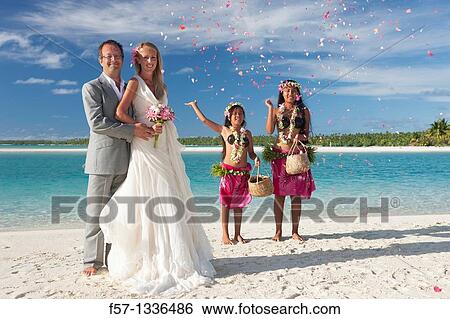 Wedding. Aitutaki in The Cook Islands View Large Photo Image Stock Photograph - Wedding. Aitutaki in The Cook Islands. Fotosearch