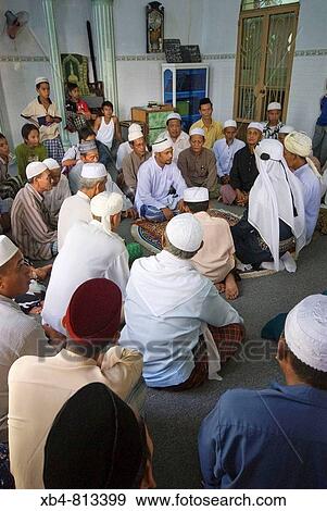 Stock Photo - Wedding, Cham people, Muslim community, Chau Doc, Vietnam. Fotosearch