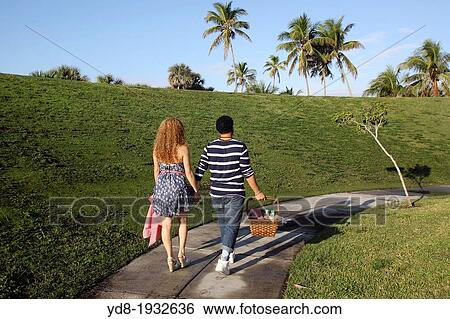 Wedding couple, Miami Beach, Florida, USA. View Large Photo Image Stock Photograph - Wedding couple, Miami Beach, Florida, USA.. Fotosearch