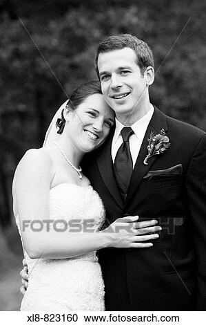 Wedding couple portrait View Large Photo Image Stock Image - Wedding couple portrait. Fotosearch