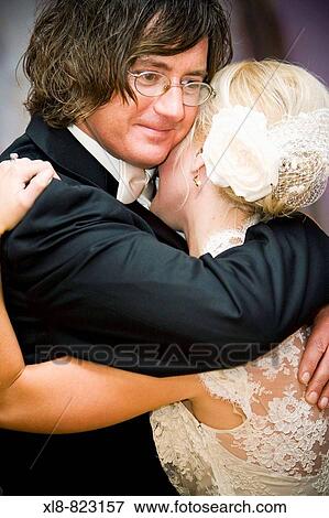 Stock Photo - Wedding couple portrait. Fotosearch