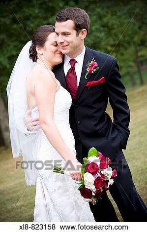 Wedding couple portrait View Large Photo Image Stock Photo - Wedding couple portrait. Fotosearch