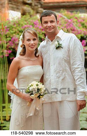 wedding couple posing View Large Photo Image Stock Photo - wedding couple posing. Fotosearch