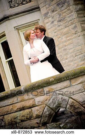 Stock Image - Wedding Couple. Fotosearch