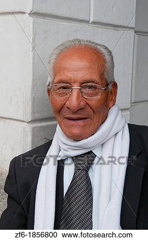 Well dressed older man of 84 local native in downtown Quito Ecuador View Large Photo Image Stock Image - Well dressed older man of 84 local native in downtown Quito Ecuador. Fotosearch