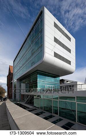 Picture - WerbeWeischer office building, Elbberg, Hamburg, Germany.. Fotosearch