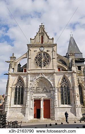 west facade of the church St-Jacques and St-Christophe, Houdan, Yvelines department, Ile-de-France region, France, Europe. View Large Photo Image Stock Image - west facade of the church St-Jacques and St-Christophe, Houdan, Yvelines department, Ile-de-France region, France, Europe.. Fotosearch
