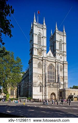 Stock Image - Westminster Abbey, London, England.. Fotosearch