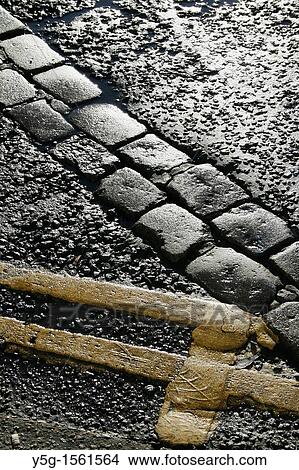 wet road View Large Photo Image Picture - wet road. Fotosearch