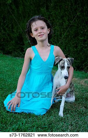 Whipped dog and girl View Large Photo Image Stock Image - Whipped dog and girl. Fotosearch