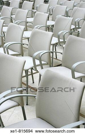 White chairs in the Parliament of Catalonia, Barcelona. Catalonia, Spain View Large Photo Image Picture - White chairs in the Parliament of Catalonia, Barcelona. Catalonia, Spain. Fotosearch