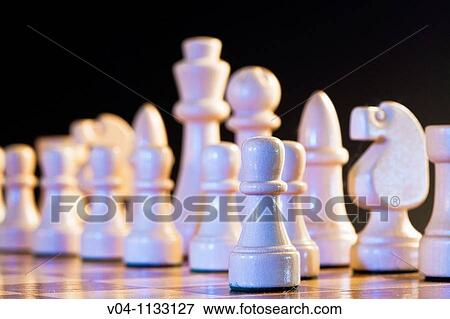 White chess pieces View Large Photo Image Stock Photo - White chess pieces. Fotosearch
