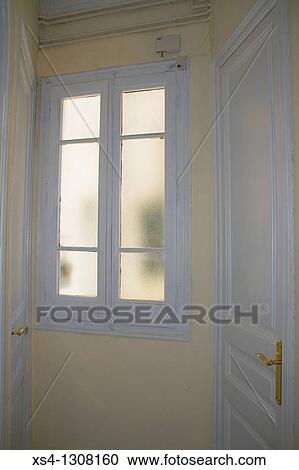 Stock Image - White doors. Fotosearch
