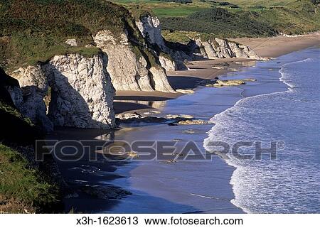 White Park Bay coast, County Antrim, Northern Ireland, United Kingdom, Western Europe View Large Photo Image Stock Image - White Park Bay coast, County Antrim, Northern Ireland, United Kingdom, Western Europe. Fotosearch