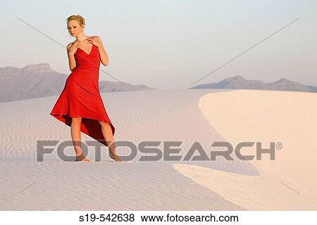Stock Photo - White Sands National Park. Fotosearch