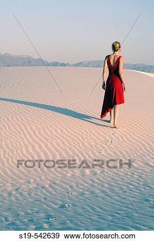 Stock Photo - White Sands National Park. Fotosearch