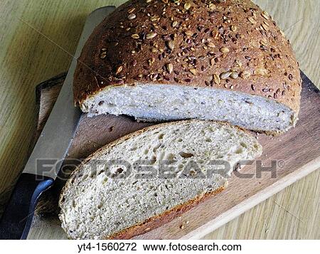 Wholewheat Brown Bread View Large Photo Image Stock Image - Wholewheat Brown Bread. Fotosearch