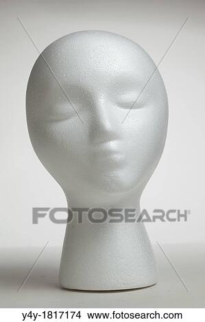 Wig head mannequin View Large Photo Image Picture - Wig head mannequin. Fotosearch