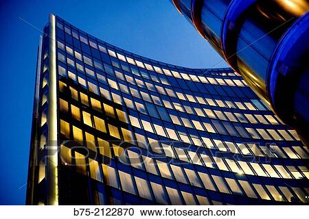 Willis building of modern architecture with lighted windows at dusk in the city of London, England, UK, Europe View Large Photo Image Stock Image - Willis building of modern architecture with lighted windows at dusk in the city of London, England, UK, Europe. Fotosearch