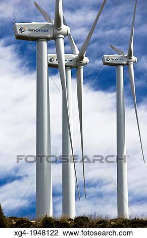 Wind farm in Villafranca del Cid - Maestrazgo - Maestrat - Castellon province - Comunidad Valenciana - Spain - Europe. View Large Photo Image Stock Image - Wind farm in Villafranca del Cid - Maestrazgo - Maestrat - Castellon province - Comunidad Valenciana - Spain - Europe.. Fotosearch