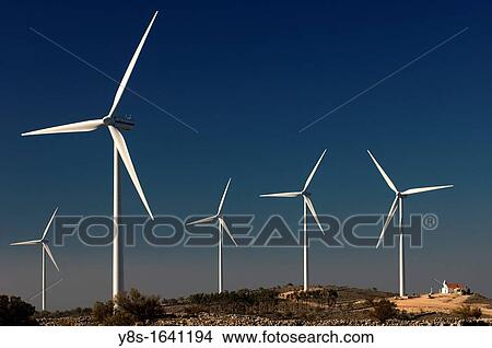 Picture - Wind Farm. Fotosearch