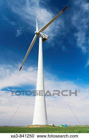 Wind turbine, Albacete province, Castilla la mancha, Spain View Large Photo Image Stock Image - Wind turbine, Albacete province, Castilla la mancha, Spain. Fotosearch