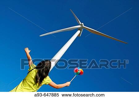Wind turbine. Serra del Tallat. Tarragona province, Spain. View Large Photo Image Stock Photography - Wind turbine. Serra del Tallat. Tarragona province, Spain.. Fotosearch