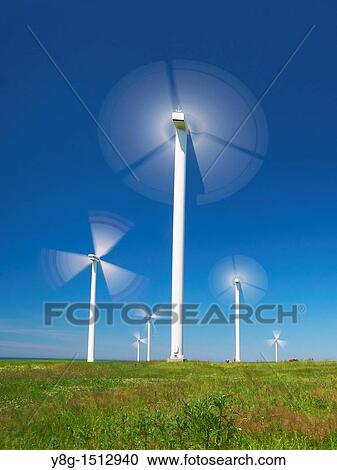 Wind turbine, wind farm, Pomerania, Poland, Europe View Large Photo Image Stock Image - Wind turbine, wind farm, Pomerania, Poland, Europe. Fotosearch