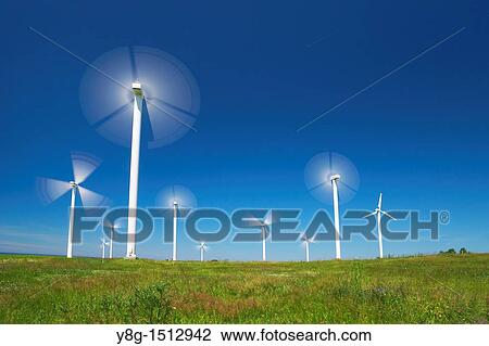 Wind turbine, wind farm, Pomerania, Poland, Europe View Large Photo Image Stock Image - Wind turbine, wind farm, Pomerania, Poland, Europe. Fotosearch