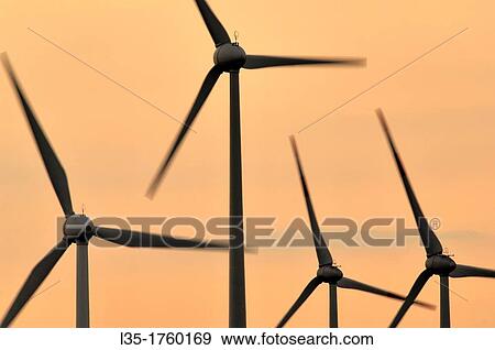 Wind turbines View Large Photo Image Stock Photo - Wind turbines. Fotosearch